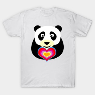 I Love Panda T-Shirt